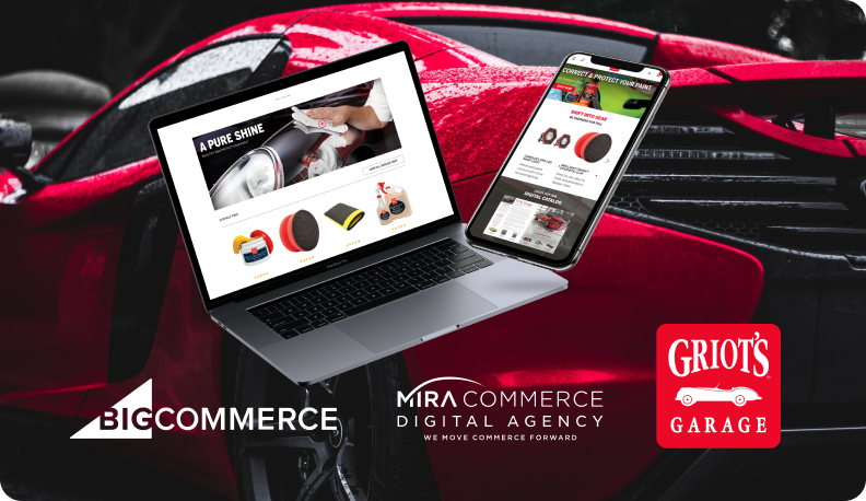 Mira Commerce Launches New Replatformed Website for Griot’s Garage on BigCommerce